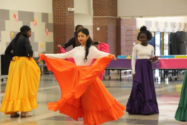Celebrating at Hispanic Heritage Night